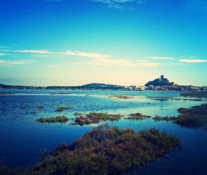 El castillo de Gruissan o lo que queda de él